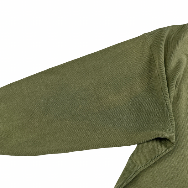 Stone Island Vintage 1999 Green V Neck Pullover Jumper - Medium