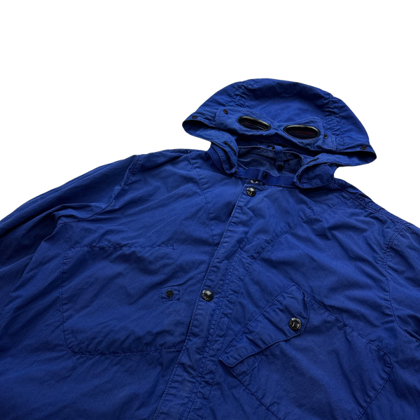CP Company Blue 50 Fili Cotton Nylon Blend Jacket - XXL