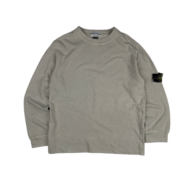Stone Island 2001 Cotton Knitted Crewneck Jumper - Medium