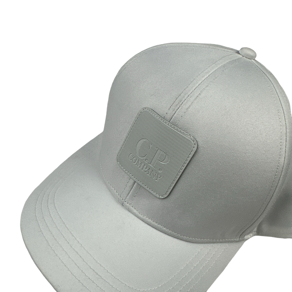 CP Company White Metropolis Series Fitted Hat - Large