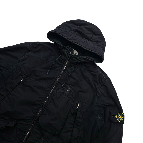 Stone Island Black David Light TC Micropile Jacket - XL