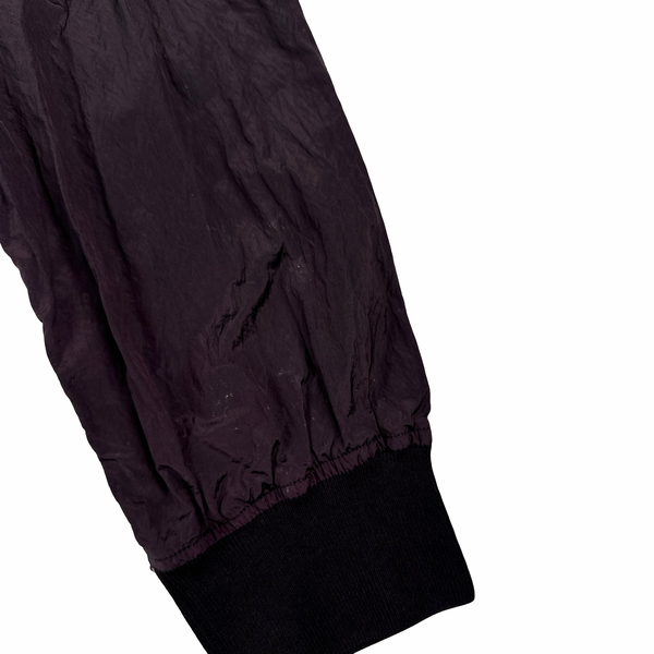 Stone Island 2018 Plum Purple Nylon Metal Watro Hooded Jacket - Large