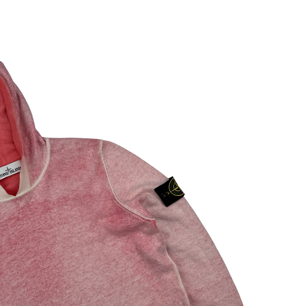 Stone Island 2017 Hand Sprayed Pullover Cotton Knit - Small