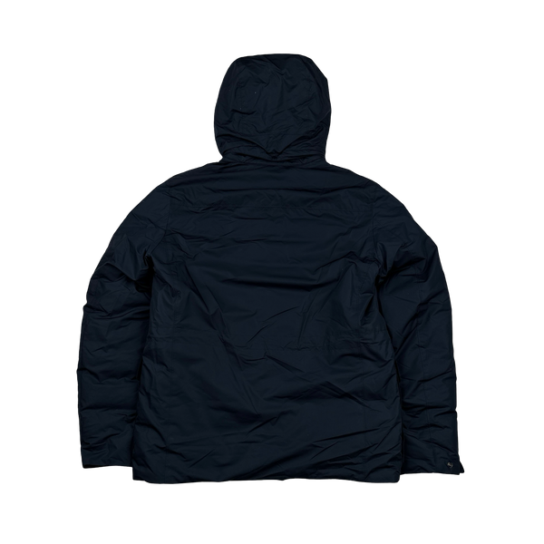 CP Company Navy Micro M Down Filled Goggle Jacket - Small