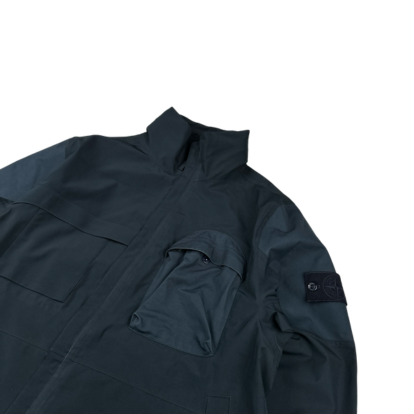 Stone Island 2018 Navy Ghost Tank Shield Jacket - XL