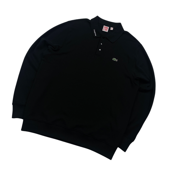 Supreme x Lacoste Thick Cotton Polo Jumper - XL