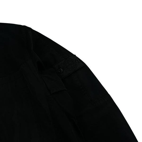 Stone Island 2015 Black Raso R 3L Shadow Project Jacket - XL
