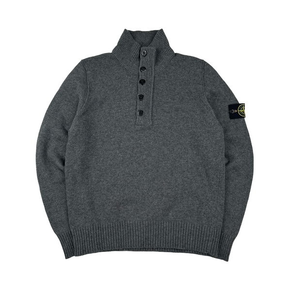 Stone Island 2011 Wool High Neck Jumper - Large