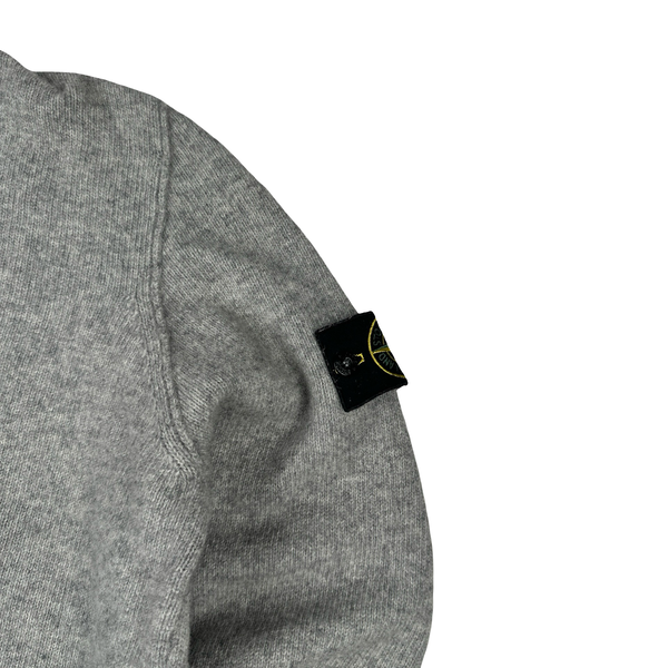 Stone Island 2012 Grey High Neck Pullover Knit - XL