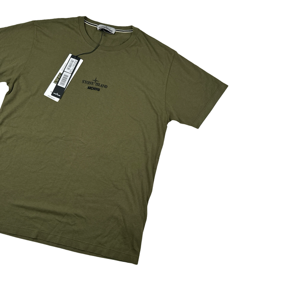 Stone Island 2021 Monobava Archivo Printed T-Shirt - Large