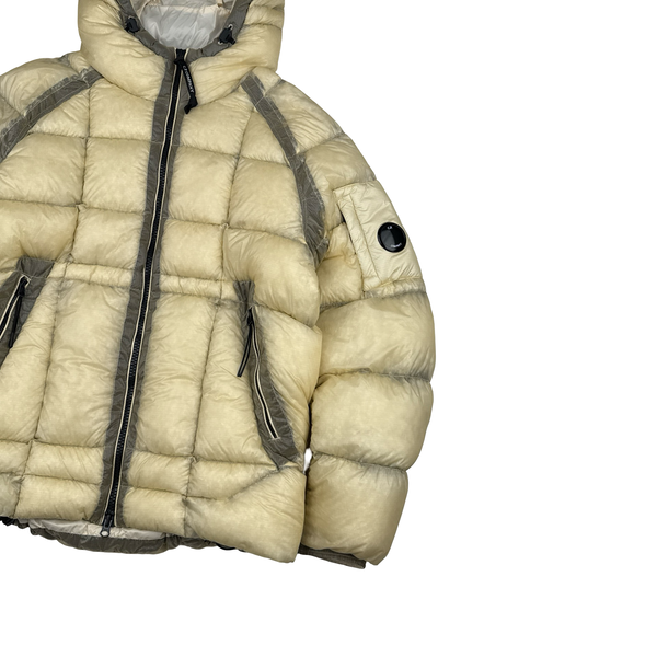 CP Company Down Filled DD Shell Lens Viewer Puffer Jacket - Large