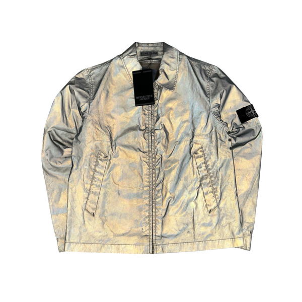 Stone Island Reflective 2006 Reflective Harrington Jacket - Large