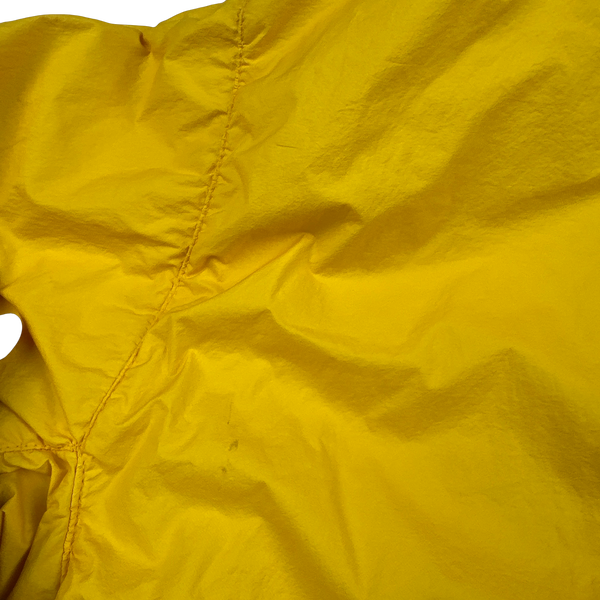 Stone Island 2011 Yellow Membrana TC Hooded Jacket - Large