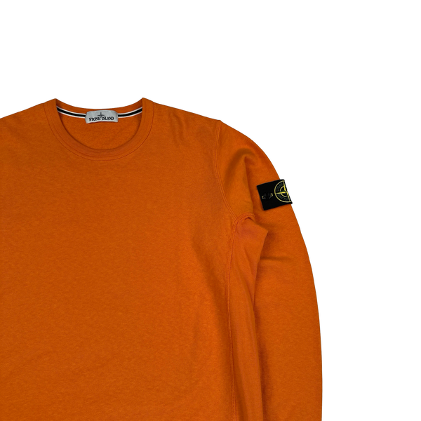 Stone Island 2013 Orange Pullover Crewneck Jumper - XL