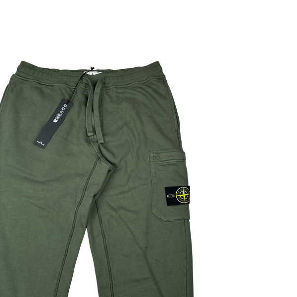 Stone Island 2024 Dark Green Jogging Bottoms - XL