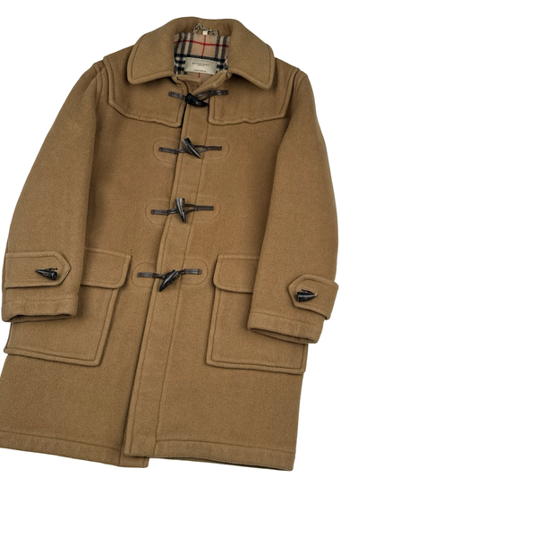 Burberry Lana Wool Duffle Coat - Medium