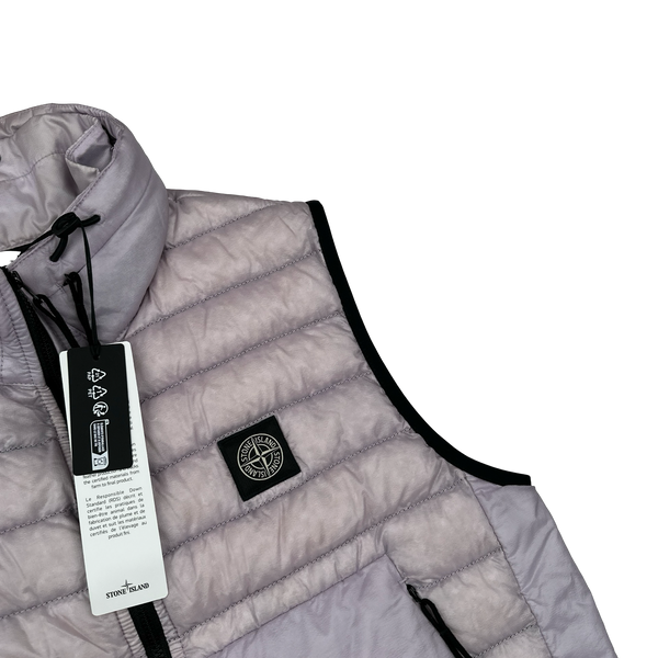 Stone Island 2022 Pink Soft Shell-R Gilet - Small