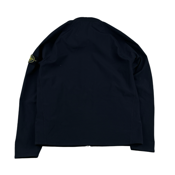 Stone Island 2018 Dark Navy Light Soft Shell R Jacket - Large