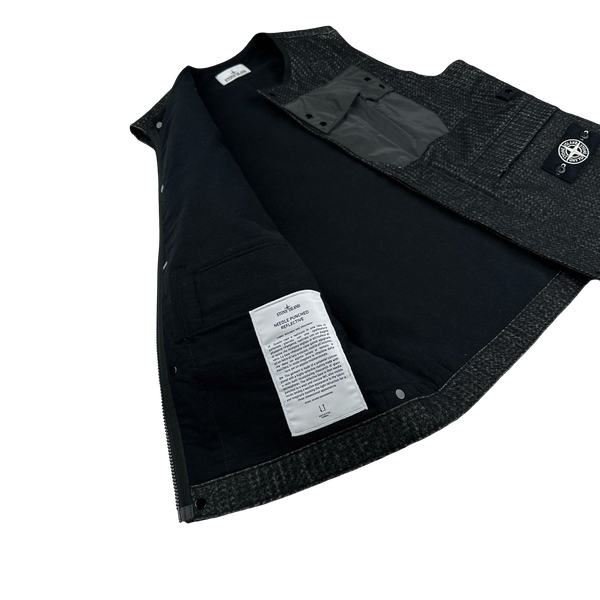 STONE Needle Reflectiveベスト Stone Island Needle Punched