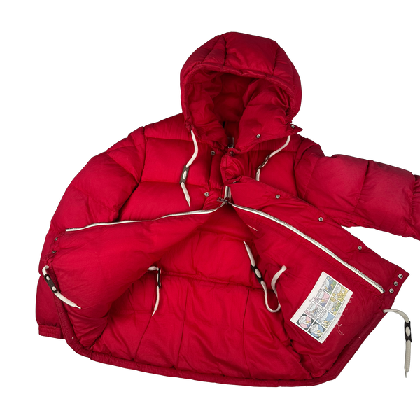 Moncler Norme Afnor Red Down Filled Jacket - Large