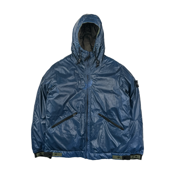 Stone Island 2009 Blue Colour Change Ice Jacket - XL