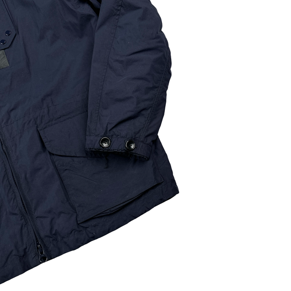 Ten C Navy Reflective Strip Multipocket Jacket - Medium