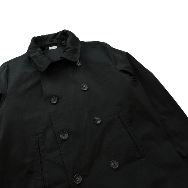 Ten C David TC Double Breasted Pea Coat Waterproof Jacket - Large