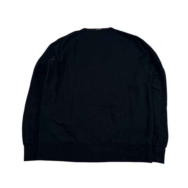 CP Company Black Graphic Jumper - XL