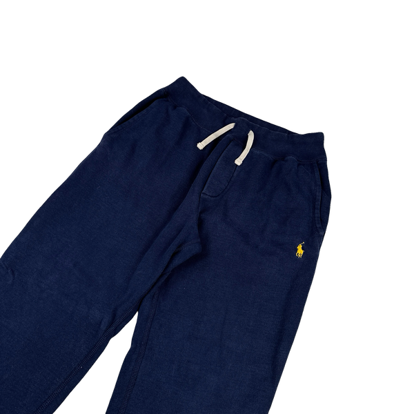 Ralph Lauren Navy Cotton Joggers - Small