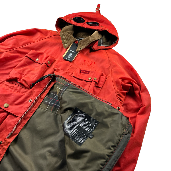CP Company x Barbour Multi Pocket 500 Mille Waxed Jacket - XL