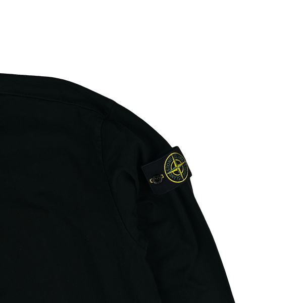Stone Island 2022 Black Crewneck Sweatshirt - Medium