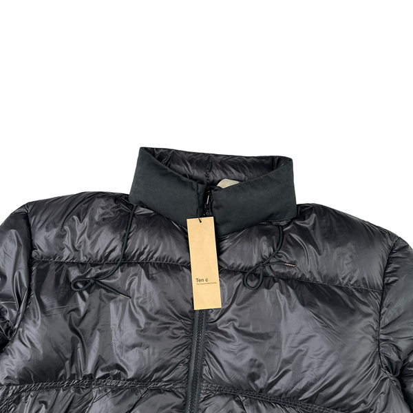Ten C Black Yukon Alpine Rip Stop Down Puffer Jacket - XL
