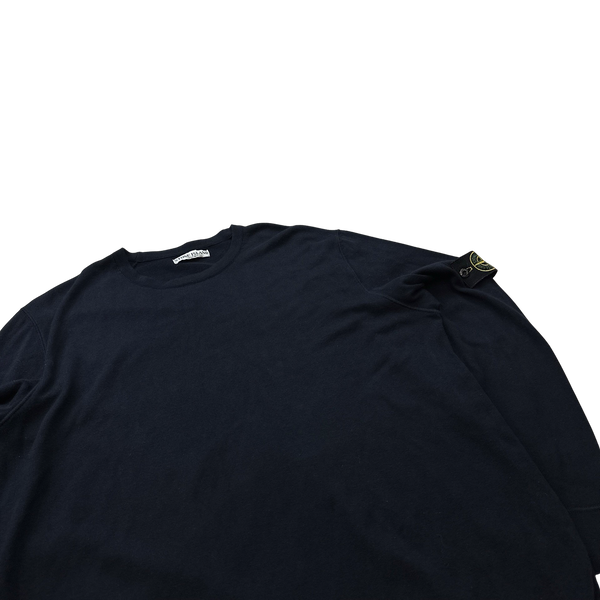 Stone Island Navy 2008 Cotton Crewneck - 3XL