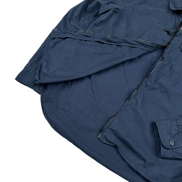 CP Company Navy Lens View Chest Pocket Overshirt - XL