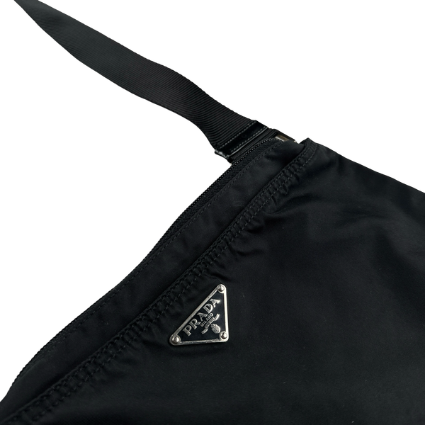 Prada Nylon Emblem Side Bag