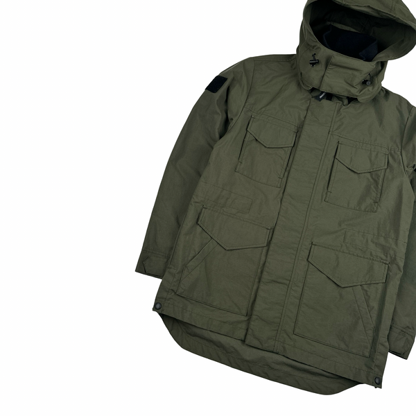 Canada Goose Dark Sage Voyager Nylon Hooded Jacket - Small