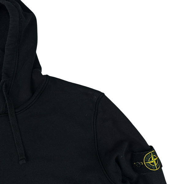 Stone Island 2021 Black Pullover Hoodie - XL