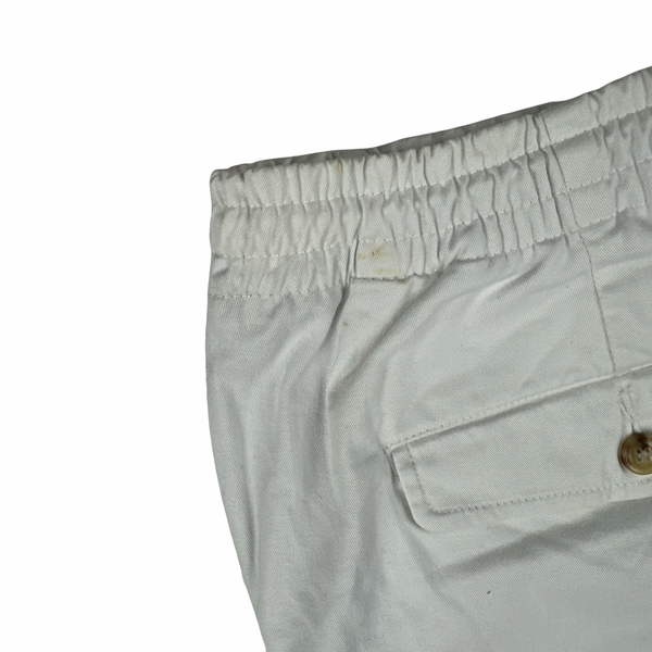 Ralph Lauren White Cotton Shorts - XL