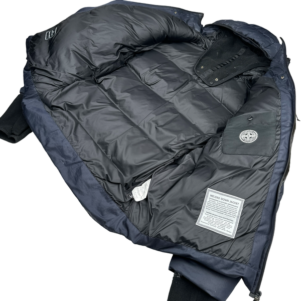 Stone Island 2010 Welded Down Balaclava Puffer Jacket - Medium