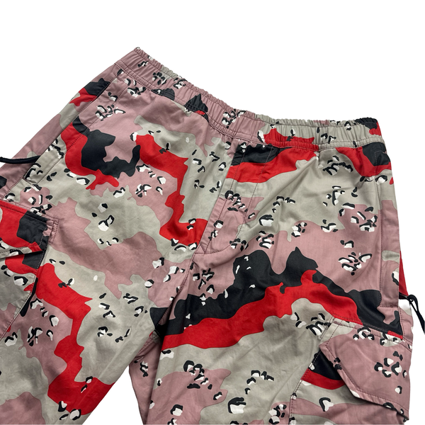 Stone Island 2020 3C+PU Desert Camo Cargo Shorts - 30"