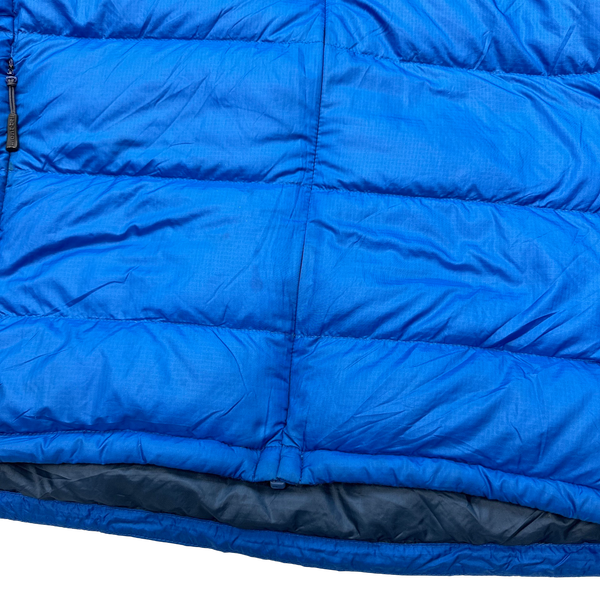 Montbell Blue Superior Down Lightweight Puffer Jacket - Large