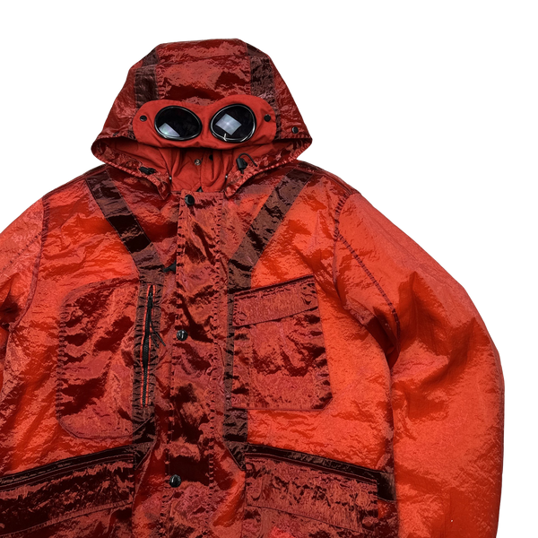 CP Company Red Kan D Sherling Lined Goggle Jacket - XL