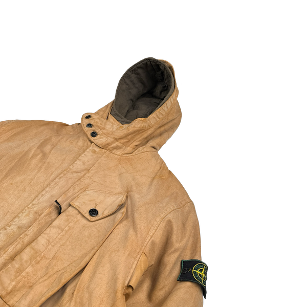 Stone Island 1996 Vintage Rubberised Vintage Dutch Rope Jacket - XL