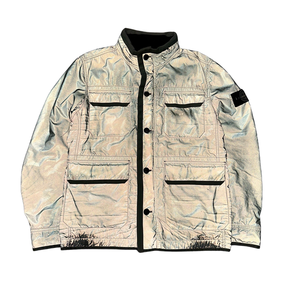 Stone island liquid hotsell reflective field jacket