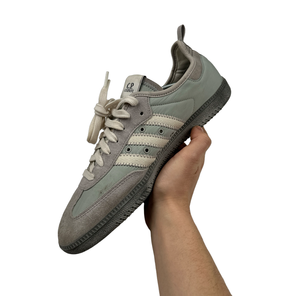 Adidas x CP Company Samba Grey Trainers - UK 9