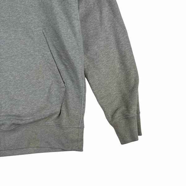 Stone Island 2022 Grey Pullover Cotton Hoodie - XXL