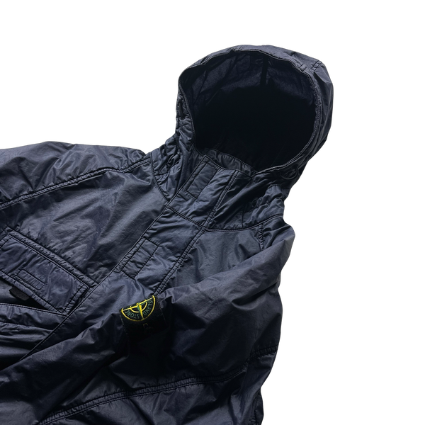 Stone Island Navy Lamy Flock Multipocket Jacket - Large