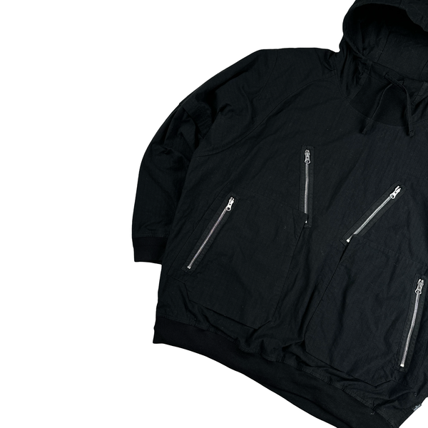 Stone Island 2019 Black Shadow Project Naslan Rip Stop Smock Pullover - XL