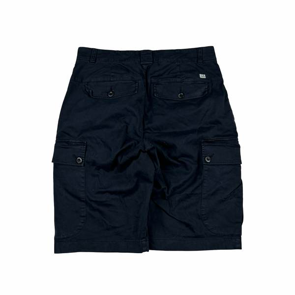 CP Company Navy Cargo Lens Viewer Shorts - XS