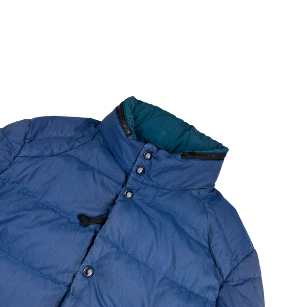 CP Company Blue Piuma Down Puffer Jacket - XXL